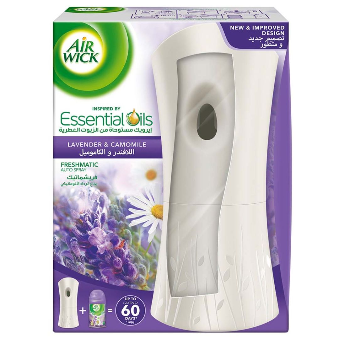 image (41) Air Wick - Air Freshener Lavender & Camomile Gadget 1 Refill, 250ml - Image 1