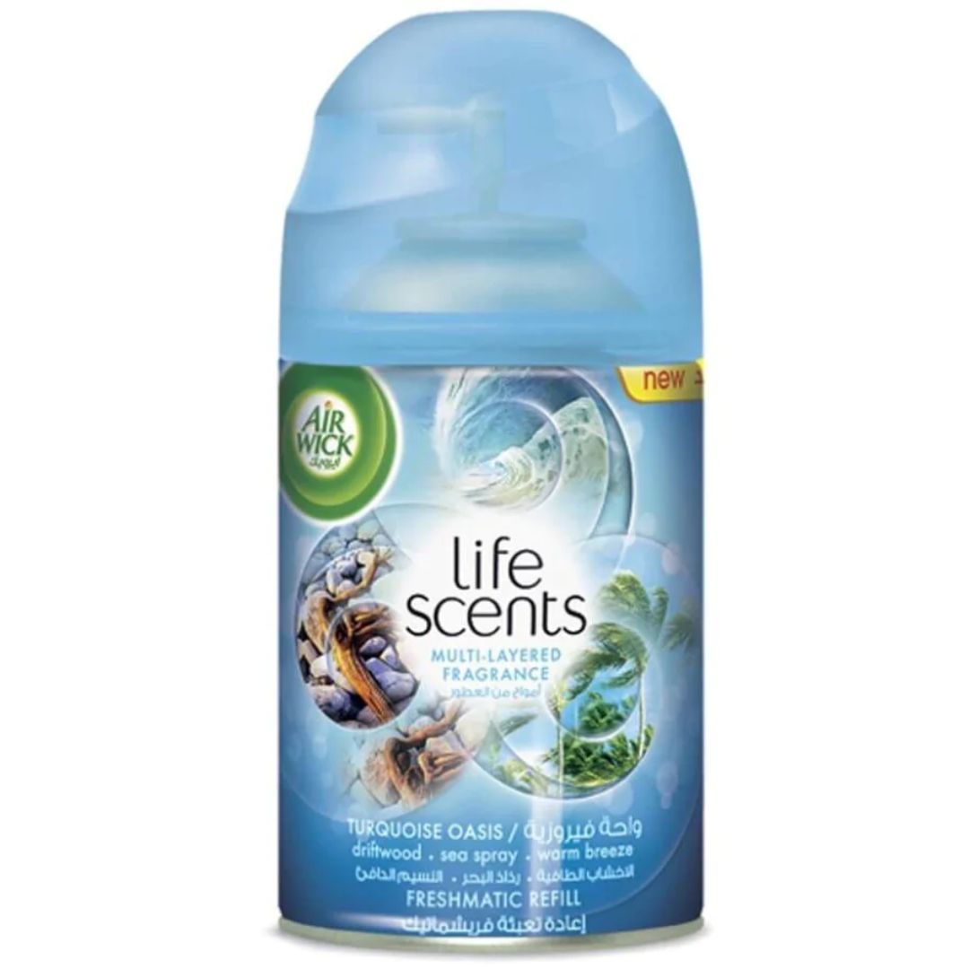 Air Wick Life Scents Turquoise Oasis Refill, 250ml - DealzDXB