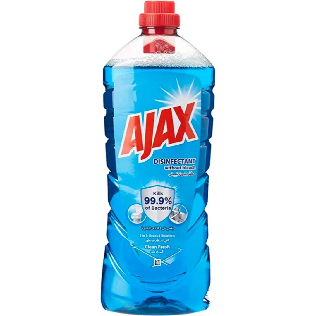 AJAX 2 in 1 Antibacterial All Purpose Disinfectant Cleaner Clean Fresh ...