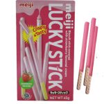 Meiji Lucky Stick Strawberry, 45g
