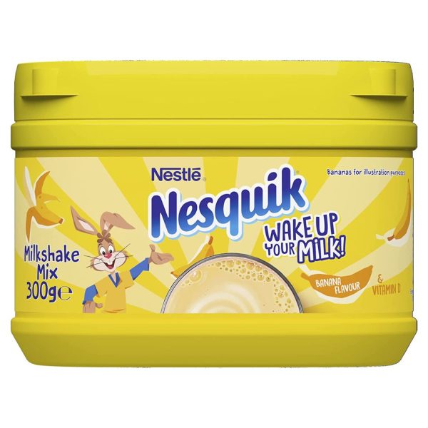 Nestle Nesquik Banana Flavour Milkshake Powder, 300g