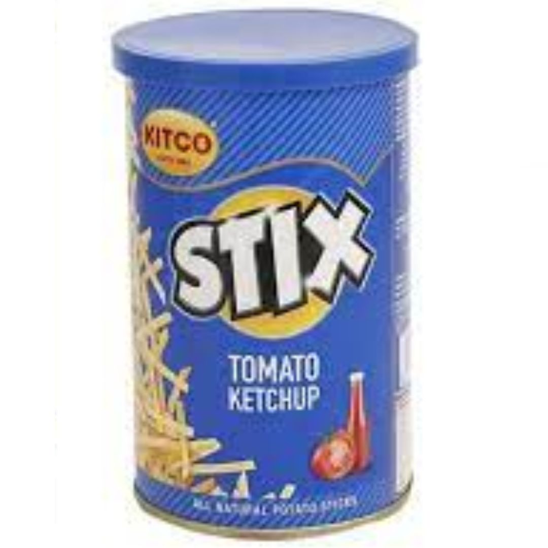 image (87) Kitco Stix Tomato Ketchup Potato Sticks, 45g - Image 1