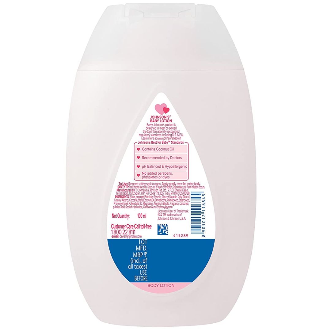 Johnson's baby hot sale lotion 100ml