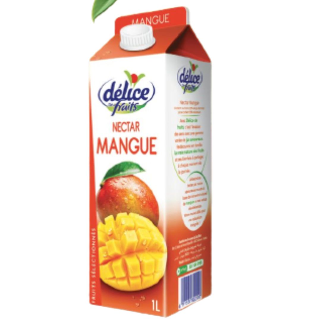 Delice Mango Nectar, 1L - DealzDXB