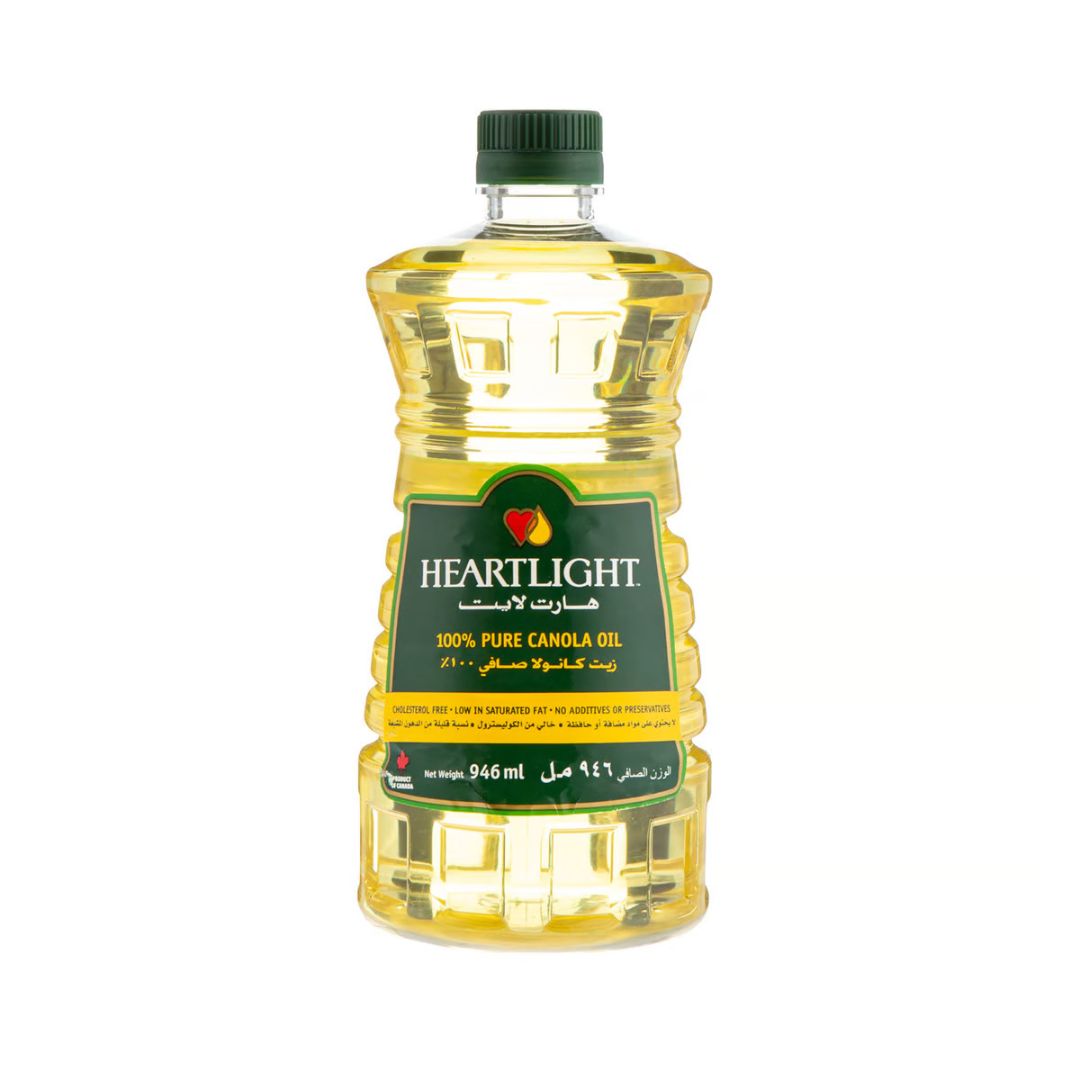 Heart Light Pure Canola Oil, 946ml DealzDXB