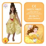 Rubie's Fairytale Belle Costume - Yellow, 3 to 4 Years - Image 4