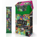 Kyufi Mint Instant Green Tea - Sugar Free, 10 Sticks, 75g