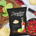 Signature Krisps Sriracha & Chilli Lime Potato Chips, 120g - Image 3