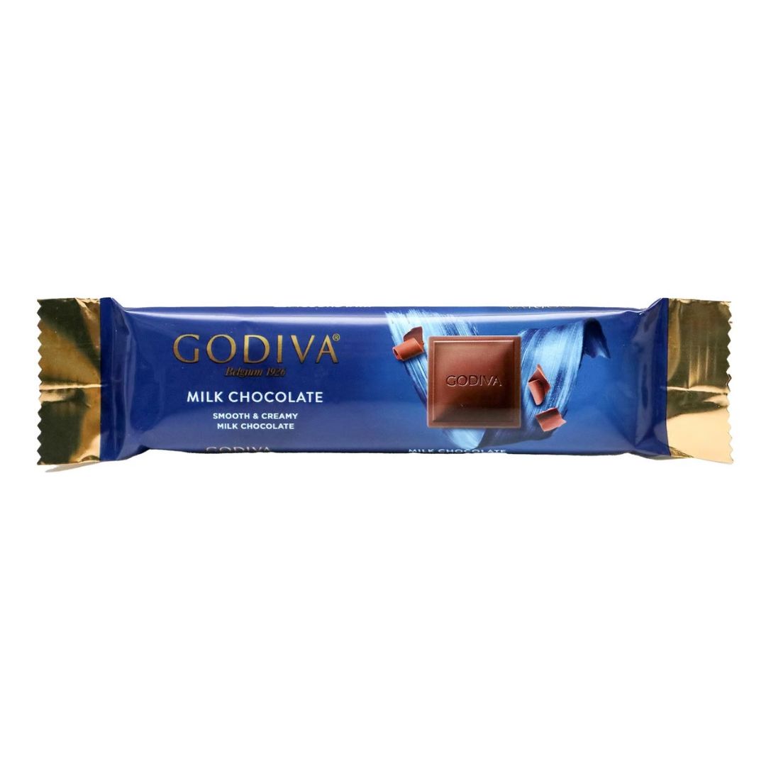 Godiva milk chocolate bar, 32g - DealzDXB