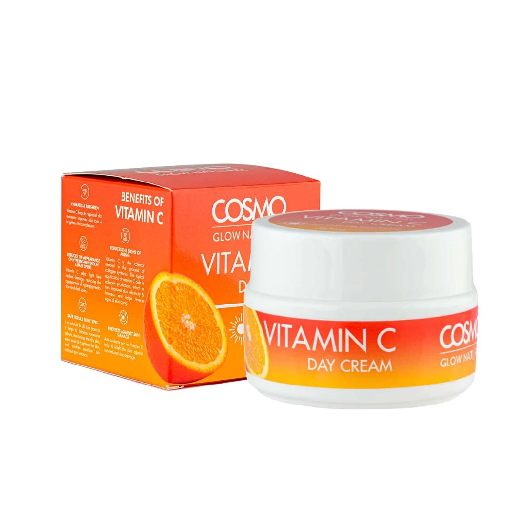 Cosmo Glow Natural Vitamin C Day Cream 50g Dealzdxb