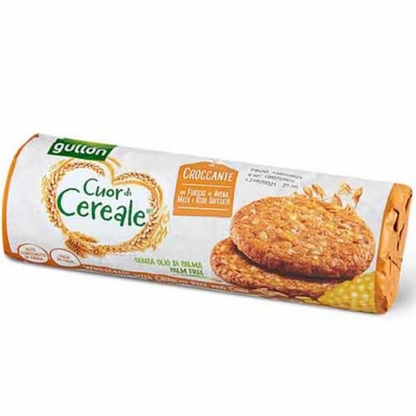 Gullon Cuor Di Cereale Croccante Wholegrain With Crunchy Rice And Corn, 280g