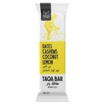 Taqa Bar Dates Cashew Coconut Lemon, 40g