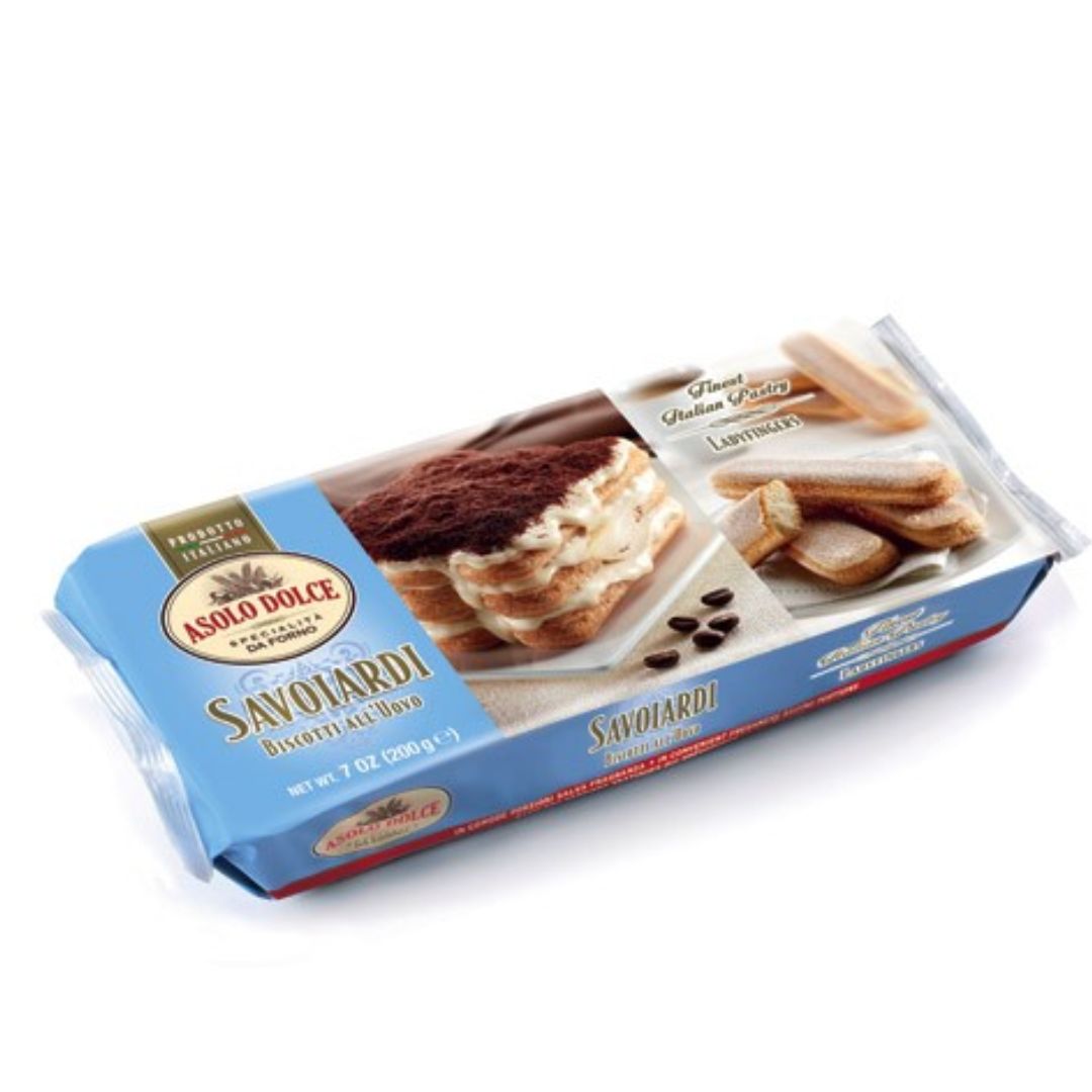 Asolo Dolce Tiramisu Lady Fingers Savoiardi Biscuit 200g DealzDXB