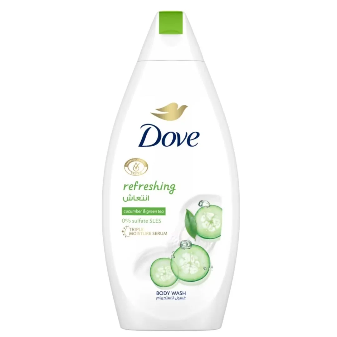 Untitled design (20) Dove Go Fresh Refreshing Body Wash For Skin Nourishing, Cucumber And Green Tea, 750ml - Image 1