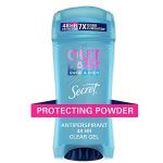 Secret Outlast Clear Gel Protecting Powder Antiperspirant Deodorant, 73g