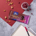 Tirma Dark Chocolate 53% with Whole Almonds & Cranberries, 170g - Image 3