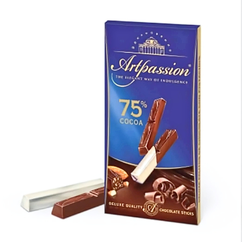 Artpassion 75% Cocoa Wafer, 100g