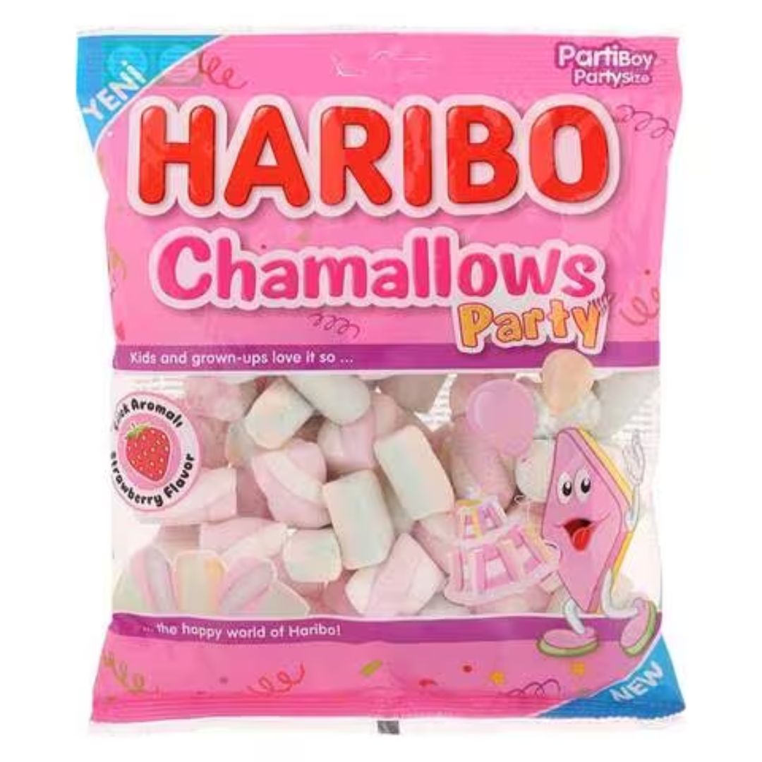 Haribo Chamallows Party Marshmallow, 150g Haribo Chamallows Party Marshmallow, 150g - Image 1