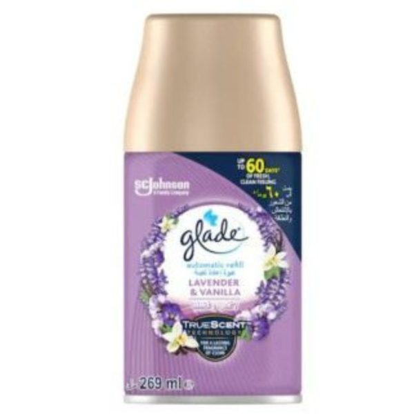 Glade Automatic Refill Air Freshener Lavander & Vanilla, 269ml