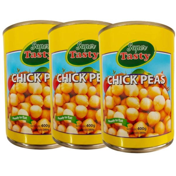 Super Tasty Chick Peas, 3x400g