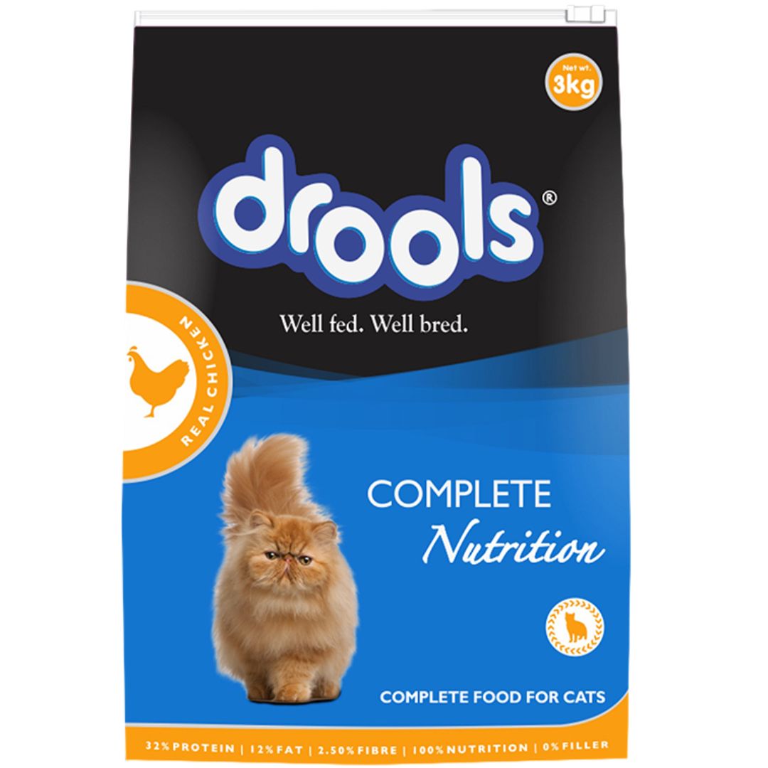 Drools Adult Cat Food Real Chicken 3kg