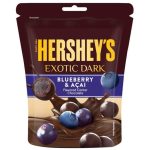 Hershey's Exotic Dark Blueberry & Acai Flavoured Centre Chocolate, 150g