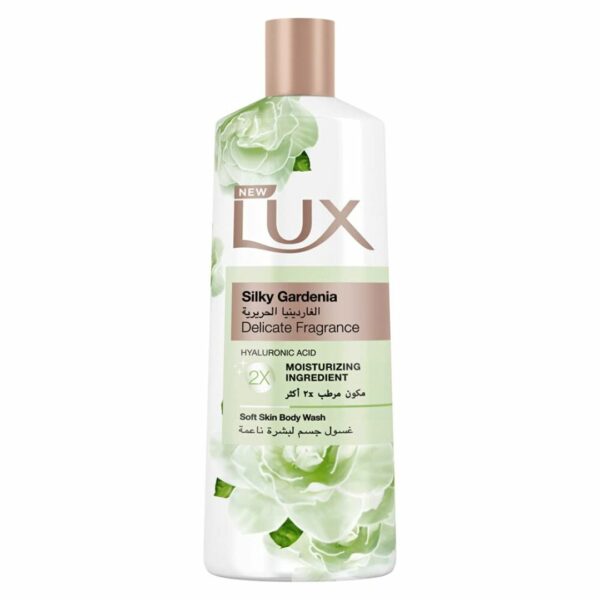 Lux Perfumed Body Wash Silky Gardenia Delicate Fragrance, 500ml