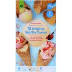 Woolworths Natural Plain Waffle Cones, 170g - Image 2