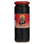 Figaro Plain Black Olives, 450g