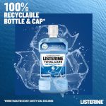 Listerine Total Care Tartar Protect 6 Benefit Fluoride Mouthwash For Naturally White Teeth Arctic Mint, 250ml - Image 5