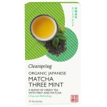 Organic Japanese Matcha Mint, Green Tea 20 Tea Bags, 36g