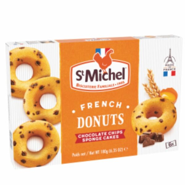 St Michel Donuts Chocolate Chips Sponge Cake, 180g