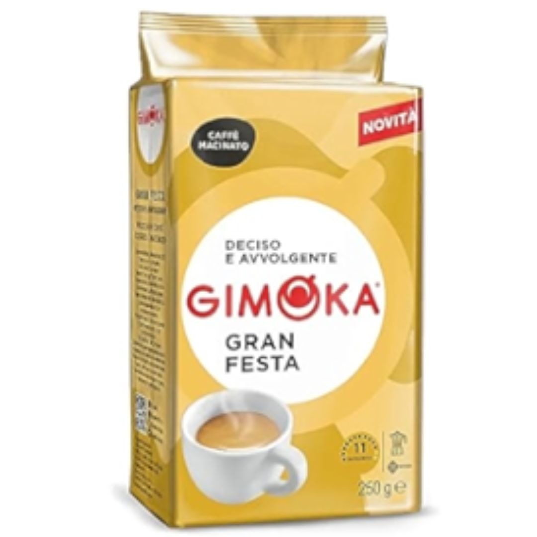 Gimoka Gran Festa Grounded Coffee, 250g Gimoka Gran Festa Grounded Coffee, 250g - Image 1