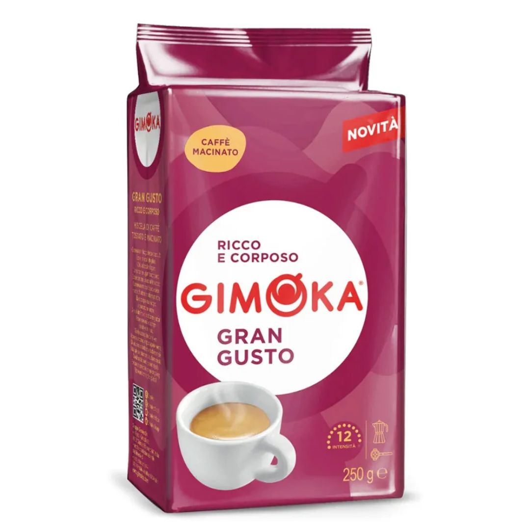 Gimoka Gran Gusto Grounded Coffee, 250g Gimoka Gran Gusto Grounded Coffee, 250g - Image 1
