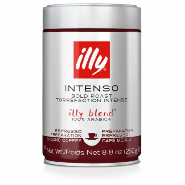 Illy Bold Roast Coffee Intenso, 250g