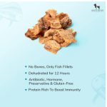 Sara's Doggie Treat Mahi Mahi Fish Jerky, High Protein, Low Fat, 70g - Image 3