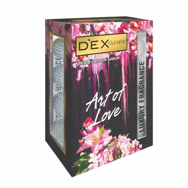 Dex Creamy Lotion Soap Art of Love, 4x100g