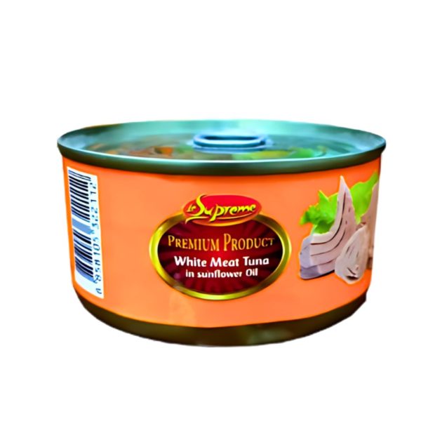 Le Supreme White Meat Tuna  in Sunflower Oil, 185g