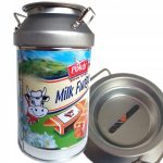 Pokoj Krowki Milk Fudge in Metal Barrel Candy Korovka Cow Classic Milky Fudge, 250g - Image 2