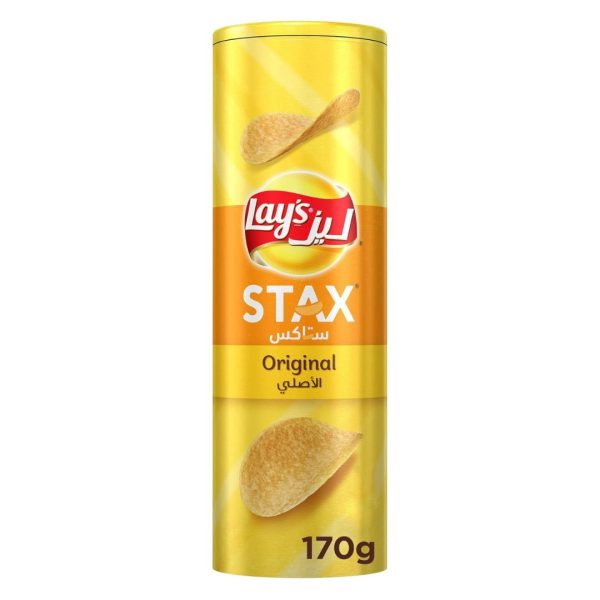 Lay's Stax Potato Crisps Original, 170g