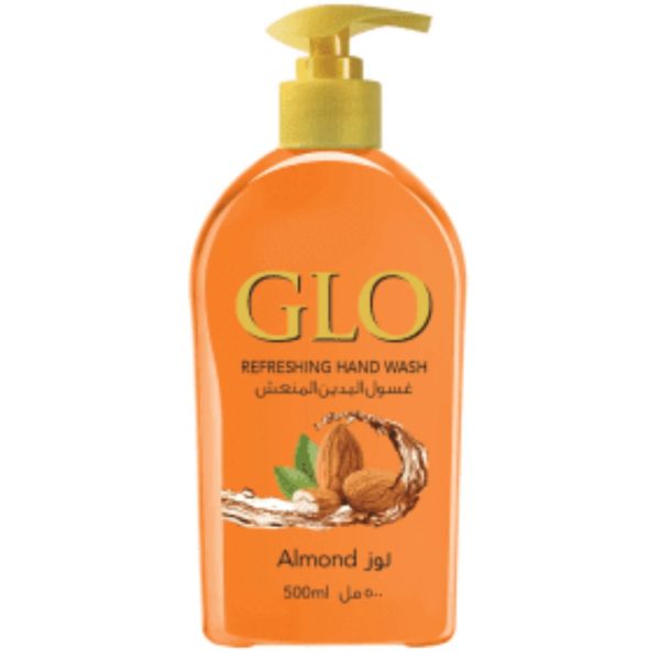 Glo Refreshing Hand Wash Almond, 500ml