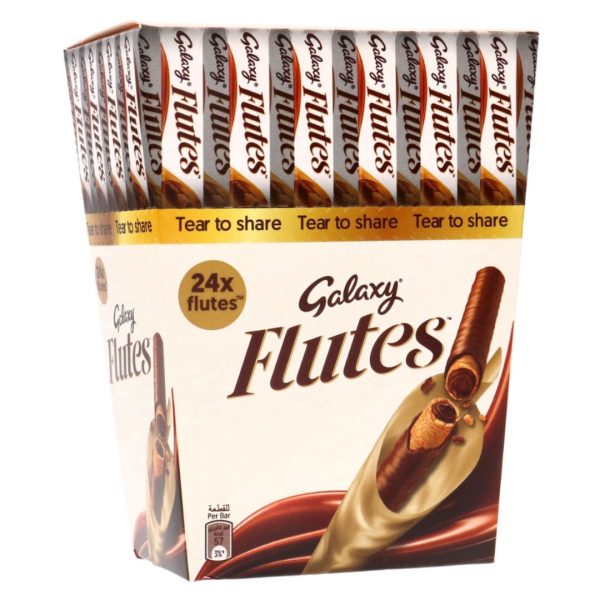 Galaxy Flute Chocolate 24 Pieces, 270g