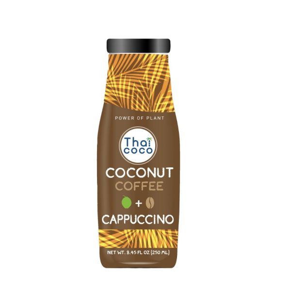Thai Coco Coconut Coffee Cappuccino Flavor, 250ml