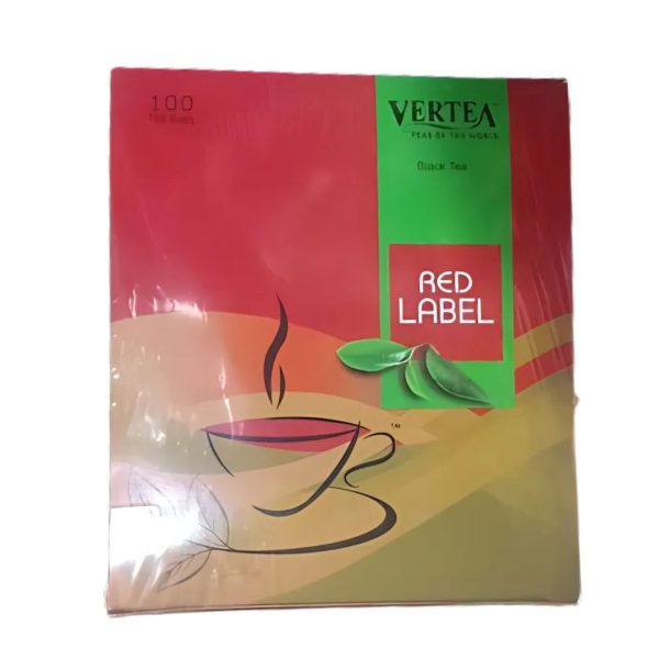 Vertea Red Label, 100 Tea Bag