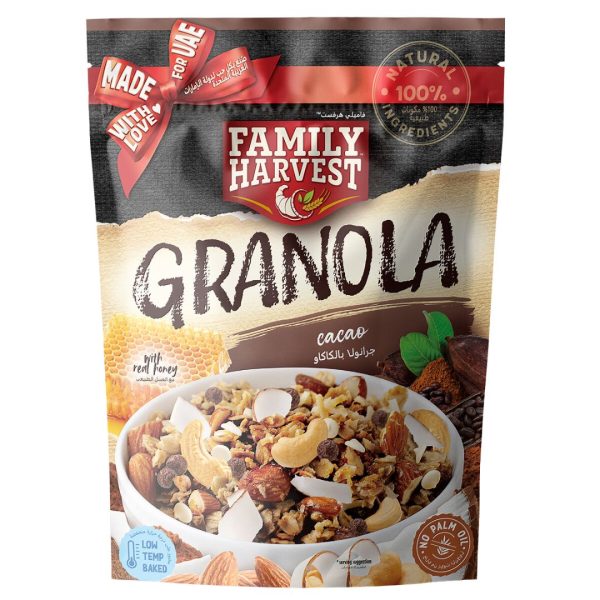 Family Harvest Granola Cacao, 250g