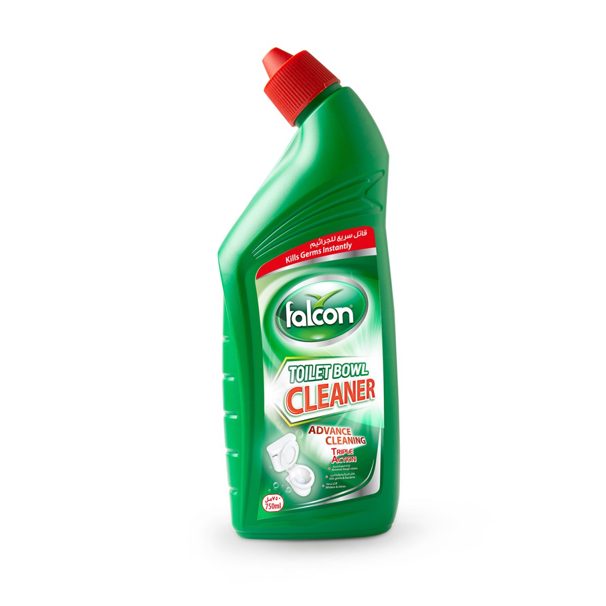 FALCON-TOILET-BOWL-CLEANER-103345-1 Falcon Toilet Bowl Cleaner Green, 750ml - Image 1