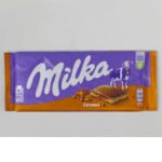 Milka Caramel 100% Alpine Milk Chocolate, 100g
