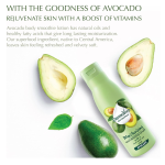 DermoViva Moisturizing Body Smoothie Lotion, Avocado 200ml - Image 3