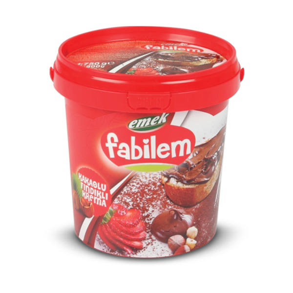 Emek Fabilem Hazelnut Cream with Cocoa, 350g