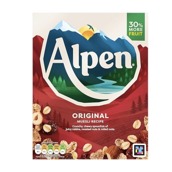 Alpen Original Recipe Naturally Wholesome Muesli, 550g